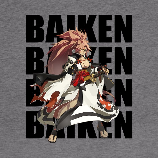 Baiken Guilty Gear by Leonard